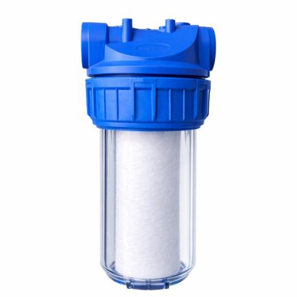 فلتر مياه شفاف كامل المخارج نحاس